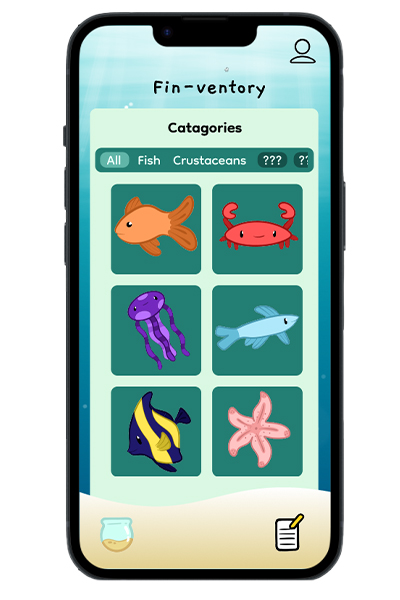 Aquai fish illustrations 